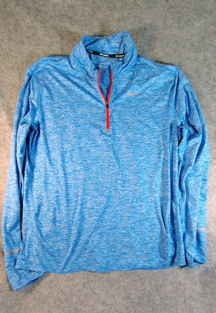 Nike Dri-Fit Element Half-Zip Long-Sleeve Running Shirt Size XL